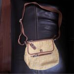 Fossil  Yellow Patterned Cross Body Purse Photo 1