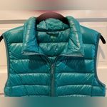 Lucky Brand Lucky Y2K Sleeveless Full Zip Puffer Vest With Pockets Green Size Medium Photo 2