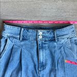 Madewell Pleated Wide-Leg Jeans in Kinnon Wash 4 Photo 7