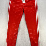 Adidas  Fiorucci Track Pants Red 3 Stripe Originals Tracksuit‎ Bottoms Womens M/M Photo 0