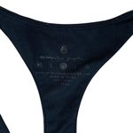 Spiritual Gangster  Star Print Black Racerback Stretch Sports Bra Medium Photo 1