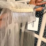 David's Bridal David’s Bridal Ivory Tulle & Lace Beaded Wedding Gown & Veil size 12 New Photo 12