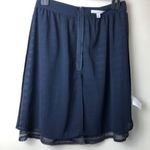 Signature Studio  Womens  Navy Blue Skirt Size S Photo 10