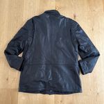Andrew Marc New York Leather Jacket Size Estimated L Black Photo 6