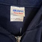 Rehoboth Beach Delaware Blue Hooded Full Zipper Sweatshirt‎ Size Small Photo 2