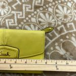 Coach Yellow Wallet Sleek Minimalist Design Photo 6