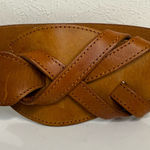 Linea Pelle Tan Leather Waist Belt Size Small VGUC Photo 0