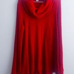 Anthropologie  Meadow Rue Angel Burnout Waffle Knit Crow Neckline Blouse Photo 0