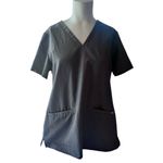 FIGS  Casma Three Pocket Scrub Top Size Small Graphite Womens… Photo 8