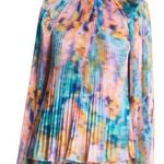 Tanya Taylor  Shanalee Top Shirt Accordion Pleated Long Sleeve Size Small S EUC Photo 0