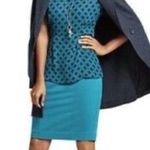 CAbi Turquoise Sigourney Pencil Skirt Photo 7