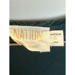 Nation Women's Size S Green Wide Strap Tank Top Pullover Scoop Neck EUC Photo 2