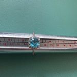 Fragrant Jewels  Blue and Silver ring. NWOT. Size 9.25 Photo 0