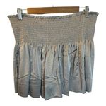 Natural Life Daisy Pull On Smocked Waist Skort L/XL Taupe Fairy Festival NWT Photo 2
