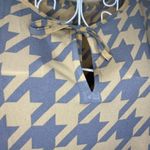 Calvin Klein Women's Houndstooth Blouse Size L Photo 2