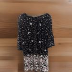 Siren‎ Lily Dress, PM Midnight Navy white floral sheer bell sleeves Size undefined Photo 5