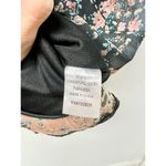 superdown  Macey Floral Print Sleeveless Ruffle Trim Mini Dress Black Womens S Photo 4