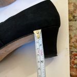 Black David Aaron leather Spanish hand made lace up heels Size 8.5 Photo 4