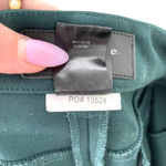 Mackage  Gigi Leather‎ Patch Ponte Knit Legging Pants Teal Green Size 8 Photo 8
