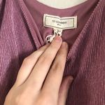 No Comment Nwot   mauve pleated romper small Photo 2