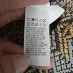 Lucky Brand Green & Yellow Geometric Cold Shoulder Flutter Top Size Large Photo 8