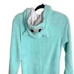 COZY CRITTER One Piece Owl Sleepwear Loungewear Womens Size Small Pajamas Hooded Green Photo 2
