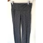 Athleta  Heather Gray Leggings Mid Waist Stretch Yoga Workout Pants Athleisure XS Photo 3