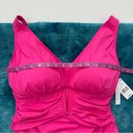 Bleu Rod Beattie Bleu by Rod Beattie Plus Ruched One-Piece Swimsuit Size 16W Photo 4