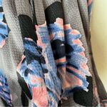 Rebecca Malone Rebecca Taylor bustier dark floral silk slip dress size 6 babydoll y2k Photo 8