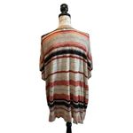 Catherines Crochet Open Knit Cardigan Sweater Tan Orange Plus Size 0X 1X NWT Photo 3