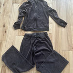 Velour Set Brown Photo 0