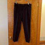 Lafayette 148 New York Irving Virgin Wool Blend Pants Plum Trousers NWT Size 10 Photo 7