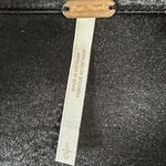 Free People  Satin Witchy Shooting For The Moon Button Down Shirt Black Large Photo 12