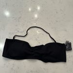 J.Crew Scrunchie sweetheart bikini top Black Photo 1