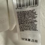 Desigual  White Eyelet Short Sleeve Blouse Womens M Casual Beachy Summer Top Photo 8