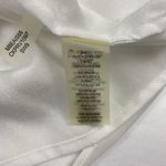 Calvin Klein White Bell‎ Ruffle Sleeve Chiffon Shirt Womens Size Medium/Large Photo 5