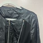Bebe Collarless Moto Jacket Photo 1