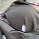 Beachsissi  NWT One Piece Swimsuit Size Large Black Pink Green Tropical Palm Photo 7