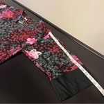 Natori Mizuki midi kaftan dress, floral print, kimono sleeves, Vneckline, size M Photo 5