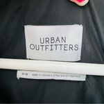 Urban Outfitters  Zip Up Puffer Jacket Black Sz Medium Photo 4