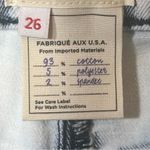 L'Agence  Denim Jeans Acid Wash 5 Pocket High Rise Distressed Photo 3