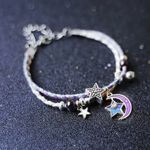 Absolutely Gorgeous Star and the Moon Adjustable Bracelet Photo 1