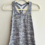 Lululemon Cool Racerback || *Nulu - Frozen Vista Alpine White Multi, Medium Photo 3