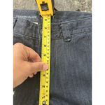 Loft Ann Taylor  Modern Flare Dark Denim Jeans Size 6 Low Rise Y2K Stretch City Photo 5