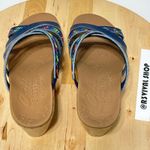 Skechers Beverlee Vegan Wedge Strappy Tiger Posse Sandals NWOB - Size 7 & 37 EUR Photo 7