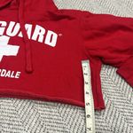 Lifeguard crop hoodie Red Photo 3