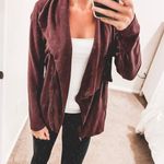 Nordstrom Maroon Sweater Jacket  Photo 0