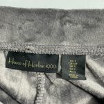 House of Harlow NWT 1960 Gray Velour Fleece Pants Pockets Elastic Waist Sz SMALL Photo 2
