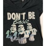 Star Wars  Don’t Be Basic Graphic Short Sleeve T-Shirt S Movies Force Casual Cons Photo 4