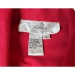 Diane Gilman  Red Denim Jean Jacket Hollywood Star Sequin Embroidered Rhinestones Photo 6